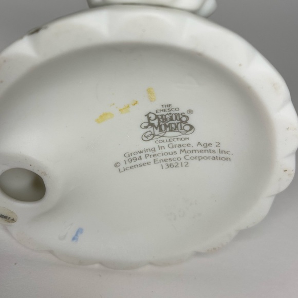 Vintage Precious Moments Growing in Grace Age 2 Blonde, AS IS - Picture 3 of 4